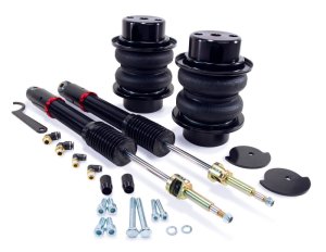 Audi S7 Coilover Suspension Kit - Rear - Air Lift - 30-level adjustable, double-bellow monotube shocks - Black - `13-`18